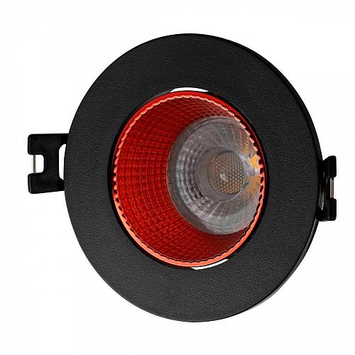 Встраиваемый светильник Denkirs DK3061-BK+RD
