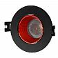 Встраиваемый светильник Denkirs DK3061-BK+RD - фото №1