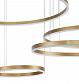 Подвесной светодиодный светильник Indigo Galass 14001/4P Gold V000015L - фото №3