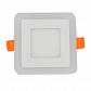Встраиваемый светодиодный светильник Elvan VLS-304SQ-3/2W-NH-Bl-Wh - фото №1