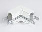 Коннектор L-образный для встраиваемого шинопровода Ambrella light Track System Magnetic GL3352 - фото №4