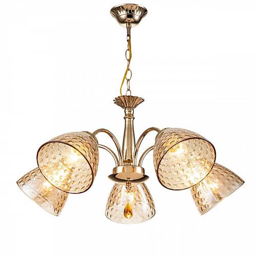 Подвесная люстра Escada Freesia 658/5PL Gold