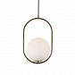 Подвесной светильник Italline Bolla SP 6239 brass - фото №1
