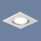 Встраиваемый светильник Elektrostandart 1051/1 WH белый a035243 - фото №1