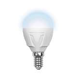 Лампочка Volpe LED-G45-6W/NW/E14/FR/S