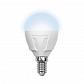 Лампа светодиодная (09455) E14 6W 4500K матовая LED-G45-6W/NW/E14/FR/S - фото №1
