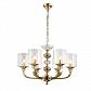 Подвесная люстра Crystal Lux Gracia SP6 Gold - фото №1