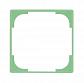 Рамка декоративная ABB Basic55 салатовый 2CKA001726A0224 - фото №1