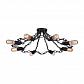 Потолочная люстра Arte Lamp A9344PL-8BK - фото №1