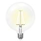 Лампа светодиодная филаментная Uniel E27 10W 4000K прозрачная LED-G125-10W/NW/E27/CL PLS02WH UL-00004859 - фото №1
