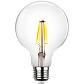 Лампа светодиодная филаментная REV VINTAGE G95 E27 7W 2700K DECO Premium шар 32434 8 - фото №2
