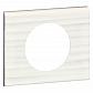 Рамка 1-постовая Legrand Celiane Corian белый рельеф 069011 - фото №1