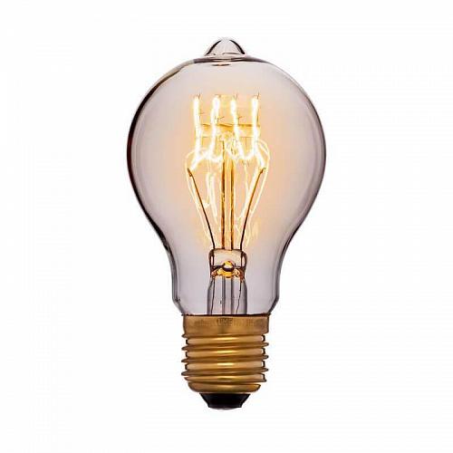 Лампа накаливания E27 60W прозрачная 053-204
