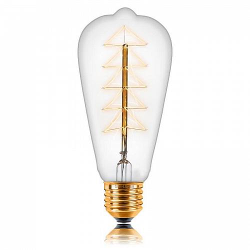 Лампа накаливания E27 40W прозрачная 053-532
