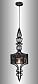 Подвесной светильник Crystal Lux Prima SP1 A Black-Silver/Black - фото №3