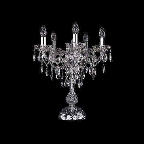 Настольная лампа Bohemia Ivele 1415L/5/141-47 Ni