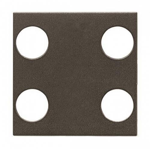 Лицевая панель ABB Zenit сенсора четырехклавишного антрацит 2CLA222140N1801