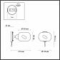 Бра Lumion Comfi Penelopa 4548/1W - фото №3