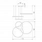 Подвесной светодиодный светильник Eurosvet Smart Gap 90280/3 сатин-никель - фото №2