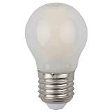 Лампа светодиодная филаментная ЭРА E27 5W 2700K матовая F-LED P45-5W-827-E27 frost Б0027931
