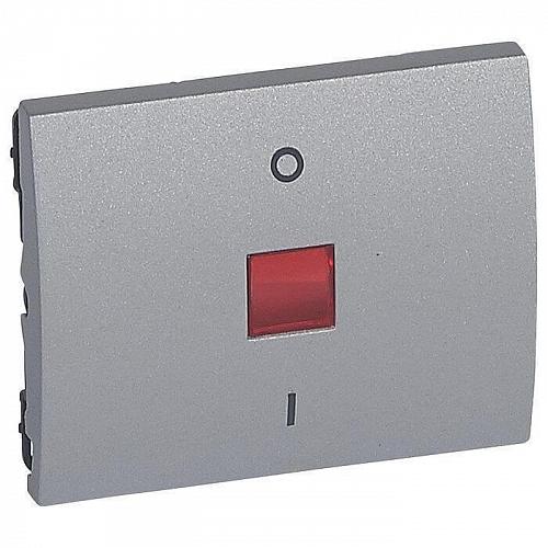 Клавиша Legrand Galea Life выключателя с индикацией алюминий 771318