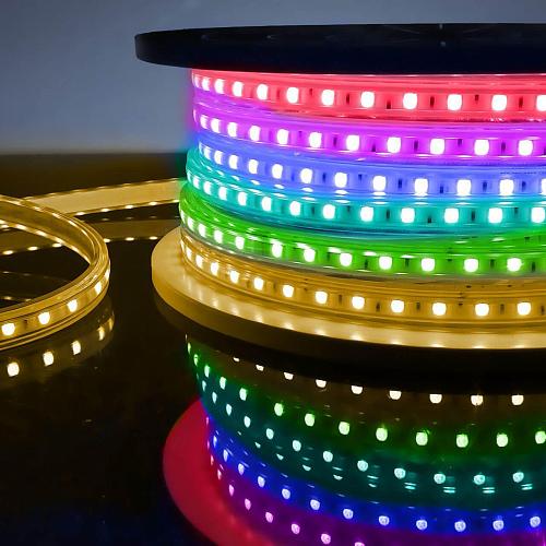 Светодиодная влагозащищенная лента Elektrostandard 14,4W/m 60LED/m 5050SMD RGB 50M 4690389127892