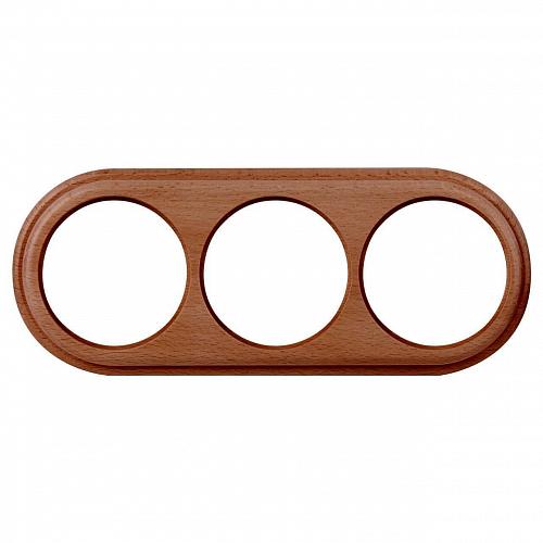 Рамка Werkel Legend на 3 поста итальянский орех WL15-frame-03 4690389100970