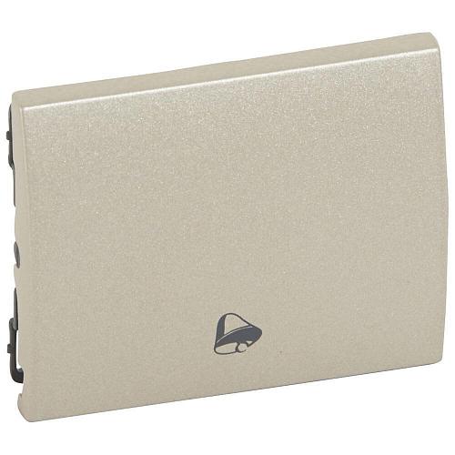 Лицевая панель Legrand Galea Life выключателя Звонок титановая 771446