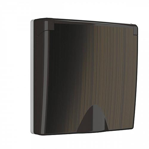 Накладка Werkel для розетки IP44 с крышкой бронзовая WL12-SKGSC-IP44-CP 4690389100499