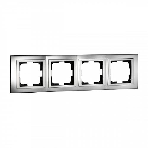 Рамка 4-постовая Mono Electric Chrome хром 106-410000-163