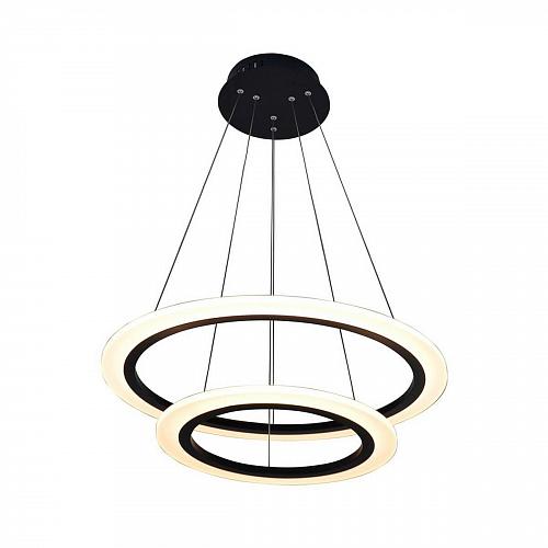 Подвесная светодиодная люстра Zumaline Flat circle L-CD-660-BL