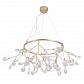 Подвесная люстра Crystal Lux Evita SP45 D Gold/Transparent - фото №1