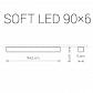 Потолочный светодиодный светильник Nowodvorski Soft Led 9540 - фото №2