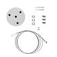 Подвесной светодиодный cветильник Geometria ЭРА Ring SPO-131-W-40K-045 45Вт 4000К белый Б0050558 - фото №5