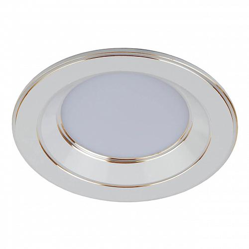 Встраиваемый светильник ЭРА KL LED 15-5 WH/GD Б0028280