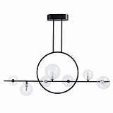 Подвесная светодиодная люстра Arte Lamp Saturn A7791SP-59BK