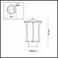 Уличный светильник Odeon Light Galen 4173/1B - фото №2