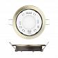 Встраиваемый светильник Uniel GX53/H2 Antique Brass 10 Prom UL-00005056 - фото №1