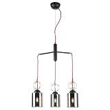 Подвесной светильник IMEX MD.0103-3-S BK+FGD