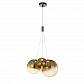 Подвесной светодиодный светильник Crystal Lux Elche SP3 Gold - фото №1