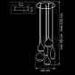 Подвесная люстра Lightstar Pentola 803061 - фото №3