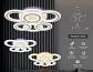 Потолочная светодиодная люстра Ambrella light Original FA8805 - фото №2