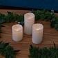 Фигурка светодиодная «Свеча» 7,5х15,1см Uniel ULD-F050 Warm White Candle Set3 UL-00007256 - фото №3
