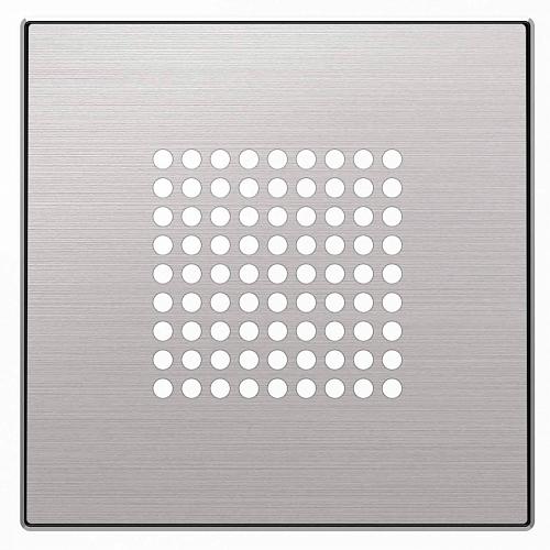 Лицевая панель ABB Sky динамика нержавеющая сталь 2CLA852900A1401