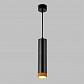 Подвесной светодиодный светильник Eurosvet Tony 50164/1 LED черный/золото - фото №2