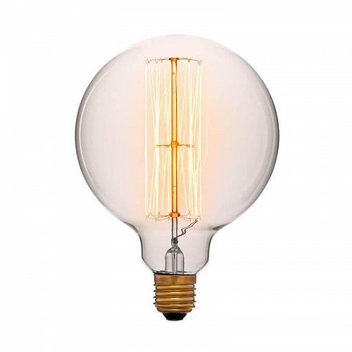 Лампа накаливания E27 60W прозрачная 053-372