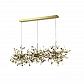 Подвесная люстра Crystal Lux GARDEN SP3х3 L1200 GOLD - фото №1