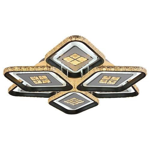 Потолочная светодиодная люстра Profit Light 8054/3+3 WHT+BLK