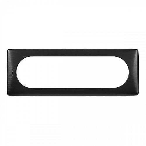 Рамка 6/8-модульная Legrand Celiane чёрный никель 069036