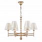 Подвесная люстра Crystal Lux FLAVIO SP6 GOLD - фото №1